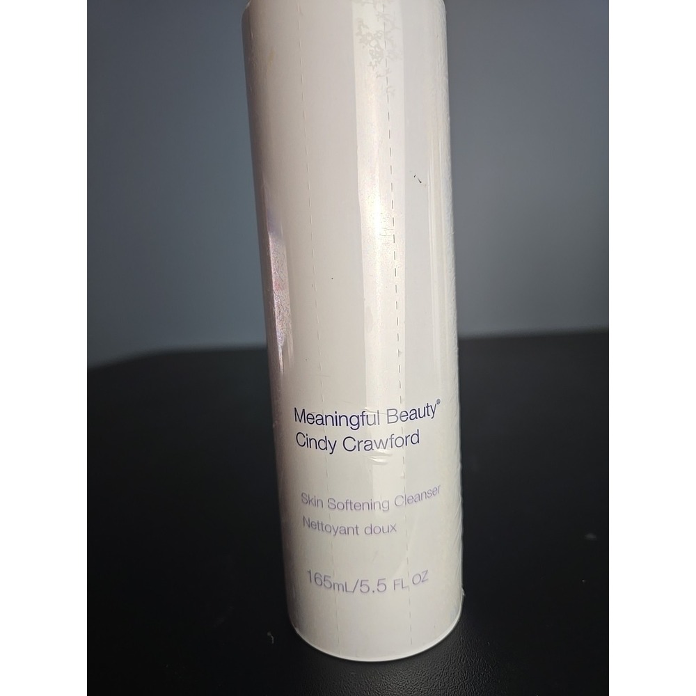 New Sealed Meaningful Beauty Skin Softening Cleanser Cindy Crawford 165ml/5.5 oz - Picture 2 of 4